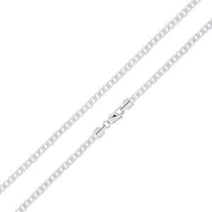 Silver 3.5mm Curb Chain